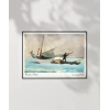 Winslow Homer Yelken İstifleme Poster