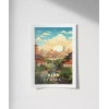 Xian Tarihi ve Modern Perspektif Sanatsal Poster