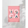 Y harfinden Z’ye Yoga Poster