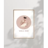 Yoga ile Çiçek Aç Poster