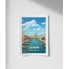 Zadar Hırvatistan Kıyı Manzarası Poster
