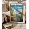 Zagreb Katedrali Sokak Manzarası Poster
