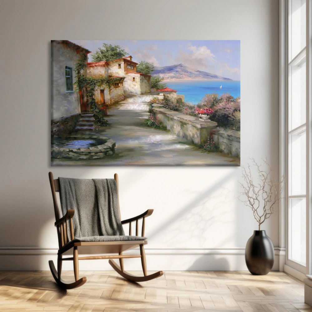 Sakin Köşk Kanvas Tablo