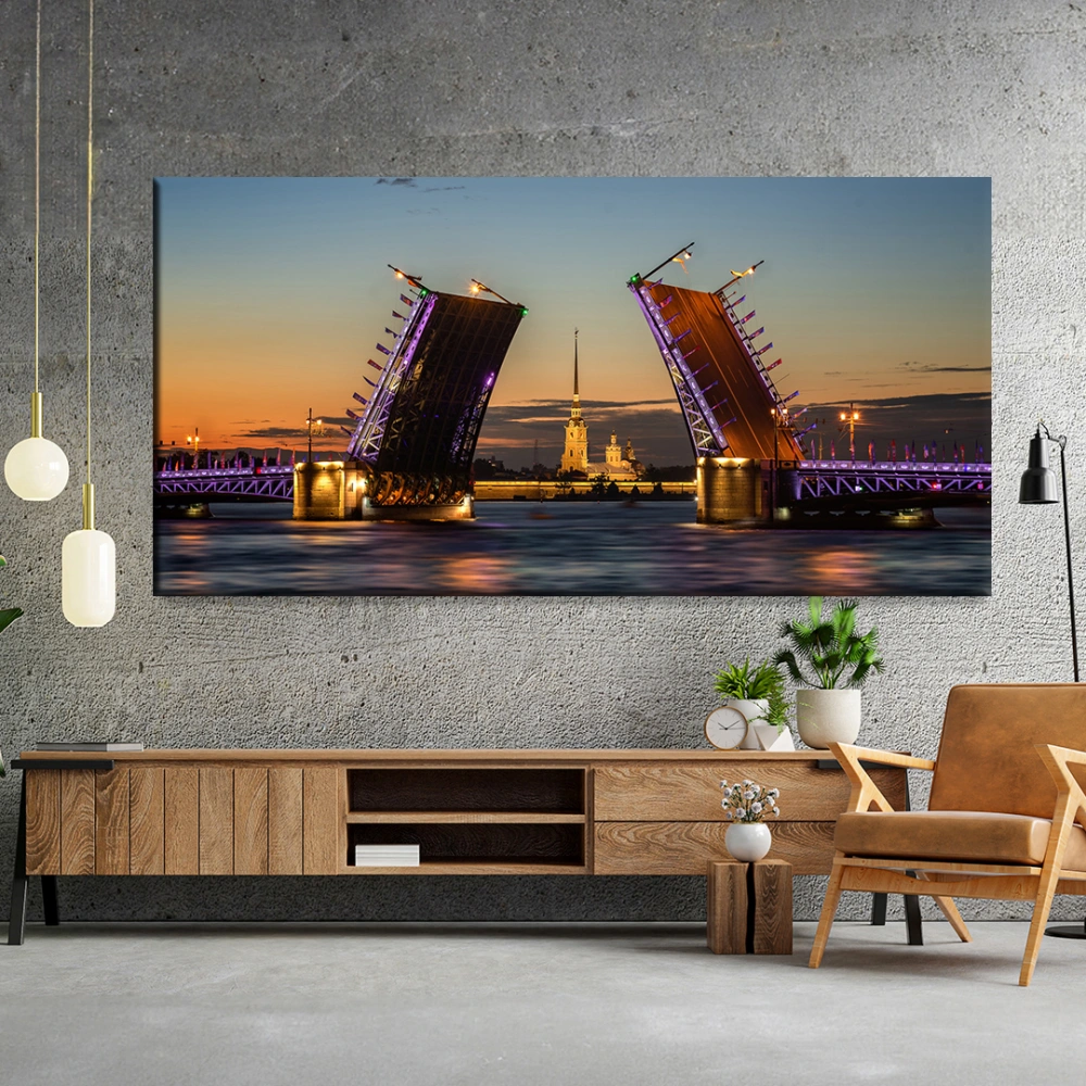 Modern Yansımalar Kanvas Tablo