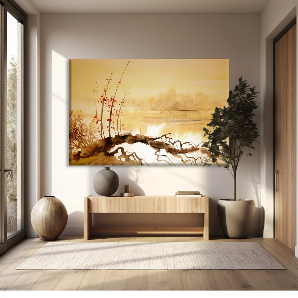 Zamanın Tozları Kanvas Tablo