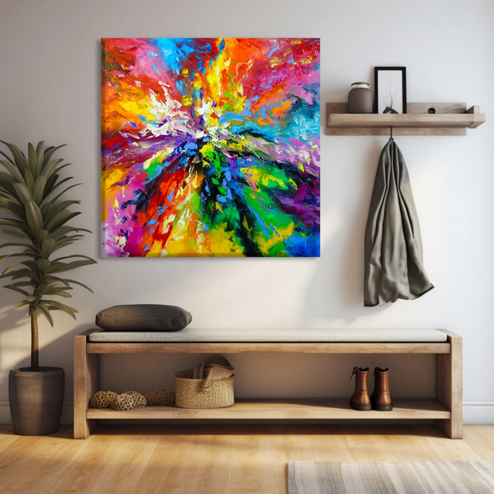 Renk Cümbüşü Kanvas Tablo