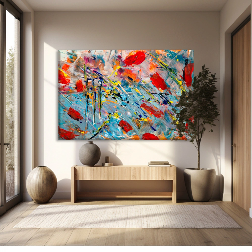 Baharın Renk Dansı Kanvas Tablo