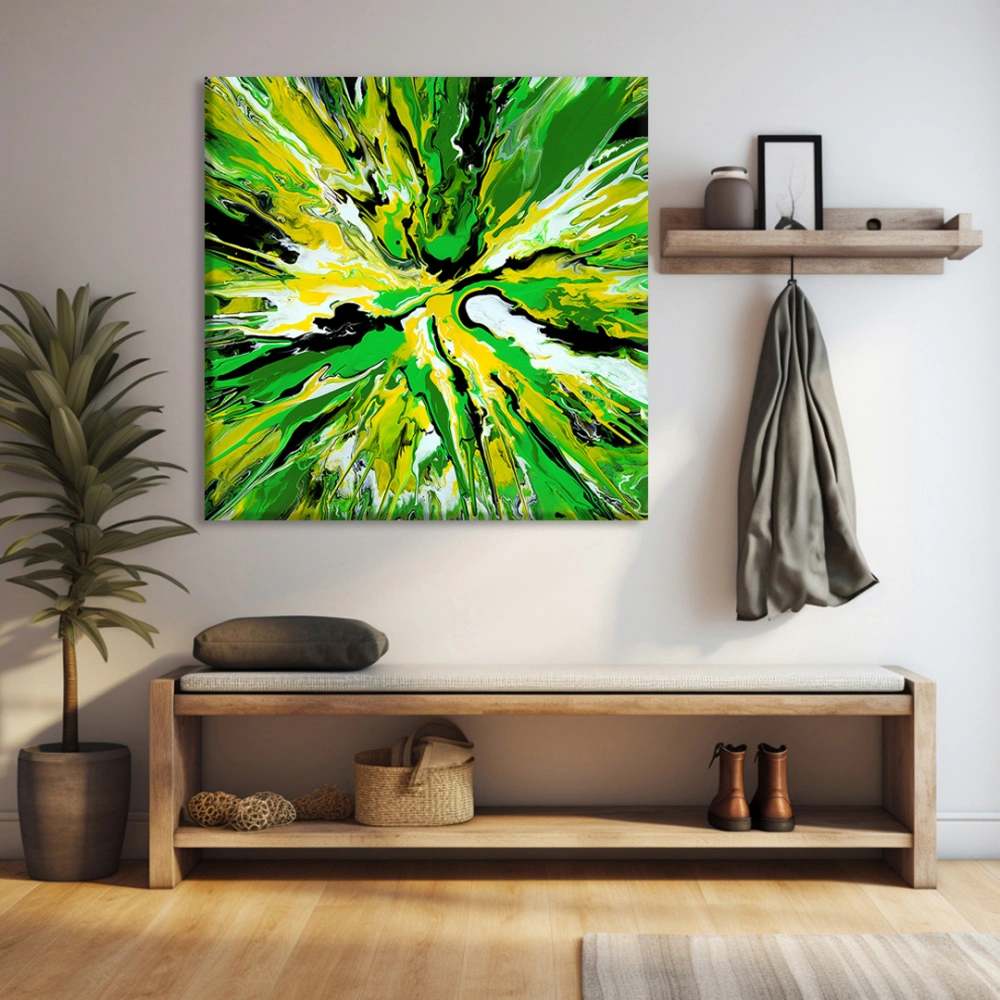 Tropikal Patlama Kanvas Tablo