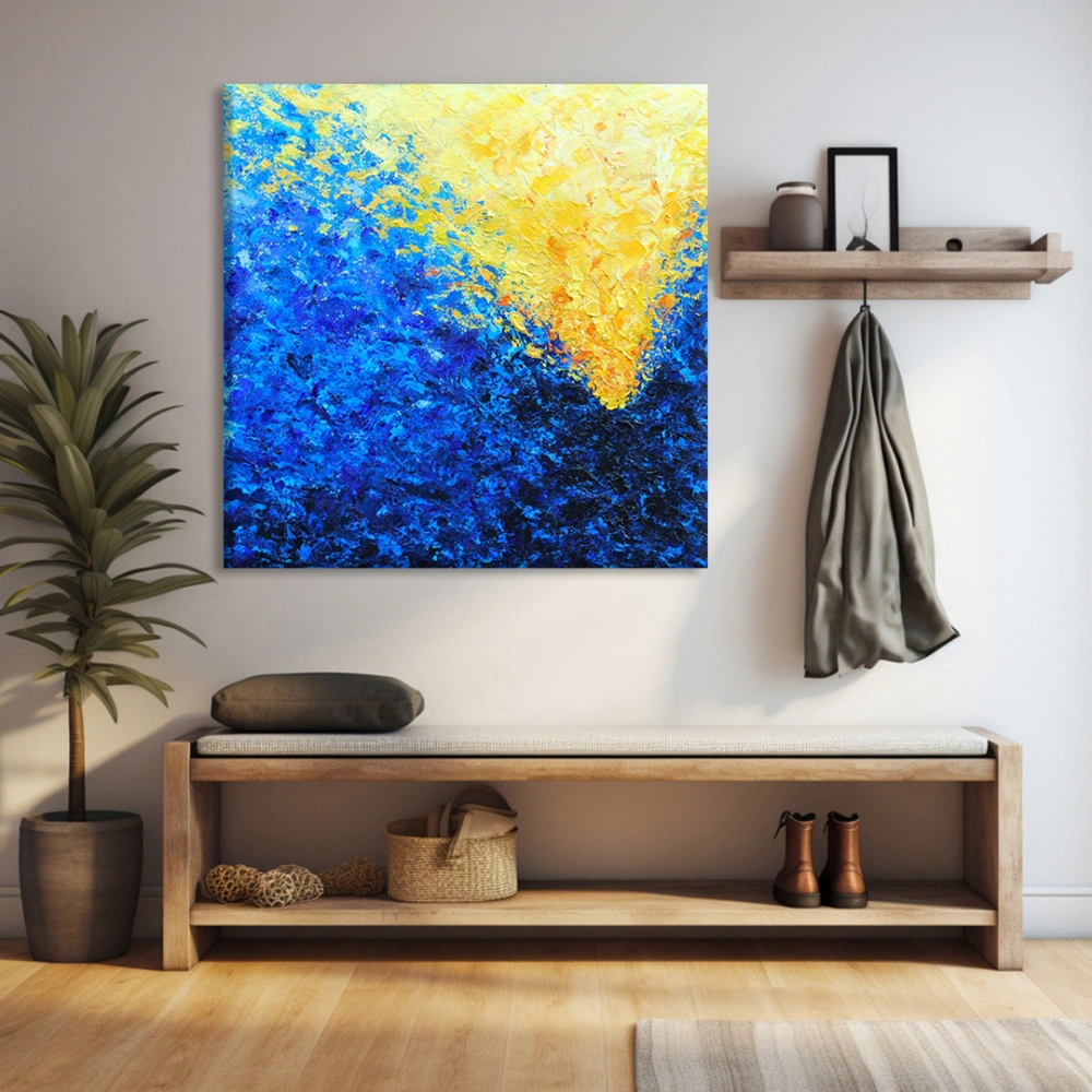 Duygusal Kasırga Kanvas Tablo