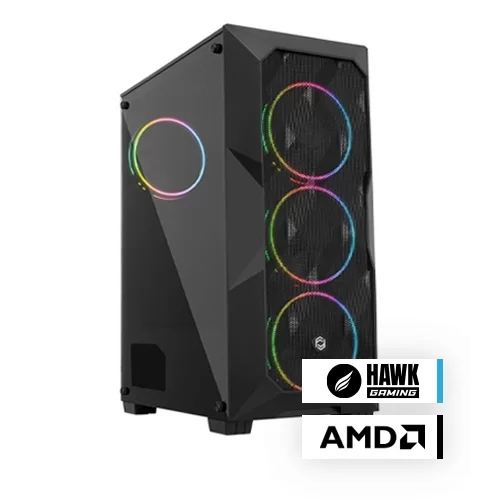 Arcade Ryzen/Hawk Chair Fab Oyuncu Koltuğu HEDİYELİ!/Amd Ryzen 5 5600/Inno3D GeForce RTX 4060 Twin 8GB/16GB DDR4/512GB NVME M.2 SSD