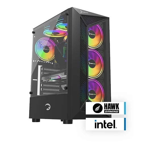 Evo Intel/Hawk Chair Fab Oyuncu Koltuğu HEDİYELİ!/Intel Core i5 13400F/Colorful Duo GeForce RTX 4070 12GB/32GB DDR5/1 TB NVME M.2 SSD