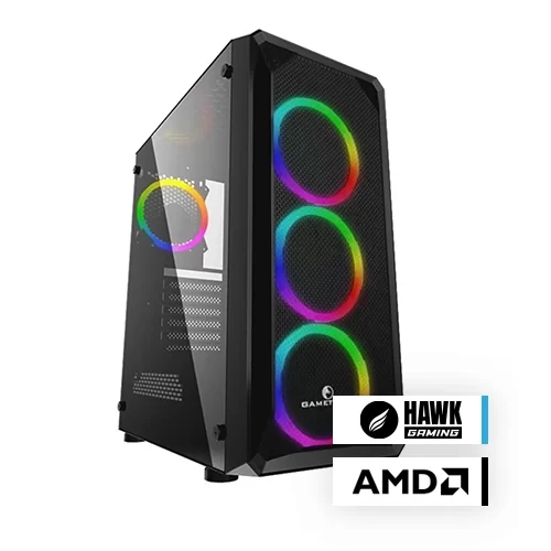 Ice Plus Ryzen/Hawk Chair Fab Oyuncu Koltuğu HEDİYELİ!/Amd Ryzen 5 5500/Colorful GeForce RTX 4060 Duo 8GB/16GB DDR4/512GB NVME M.2 SSD