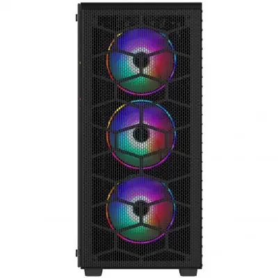 GamePower Horizon Gaming MESH Panel 550W 80+ Bronze Dahili PSU 4*120mm RGB Fan RGB Kontrolcü ve Uzaktan Kumanda