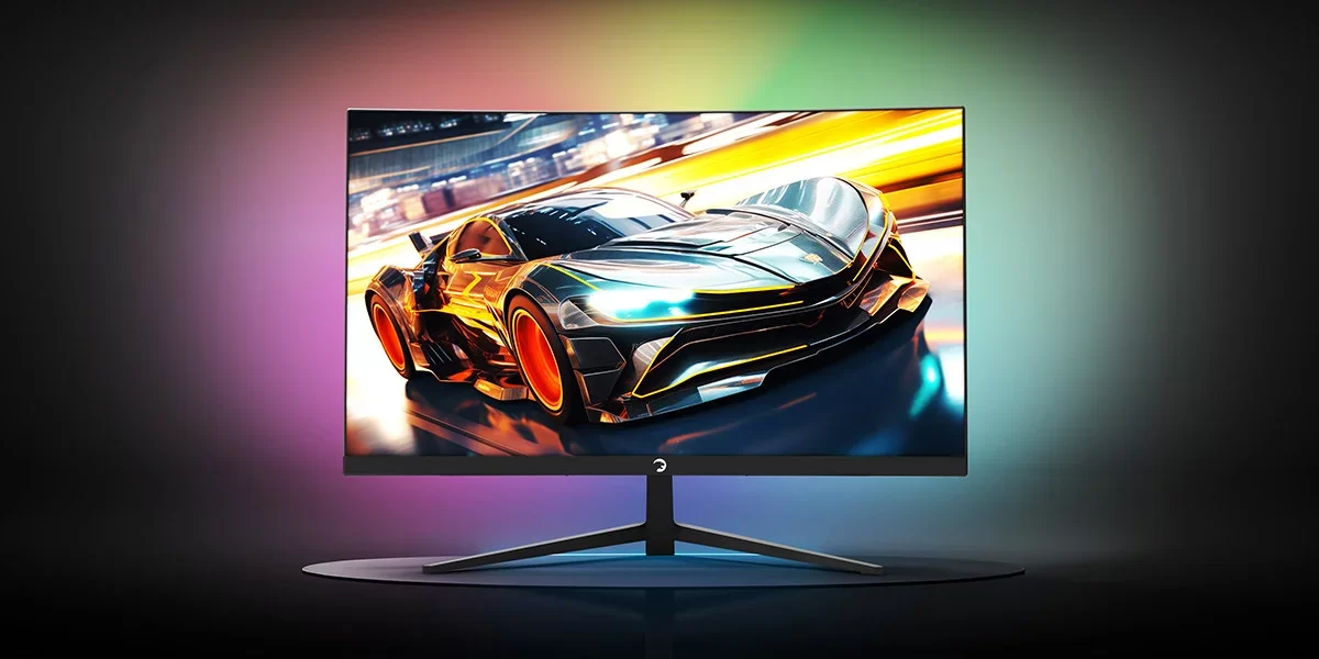 GamePower Vivid T40 24″ Curved RGB 180Hz 0.5ms FHD Va Panel 2x2W Speaker Gaming Monitör (Sıfır Ölü Piksel Garantili)