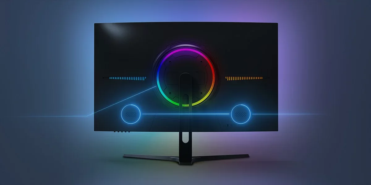 GamePower Vivid T50 27″ Curved RGB 180Hz 0.5ms FHD 1500R Curved 2x2W Speaker VA Gaming Monitör (Sıfır Ölü Piksel Garantili)