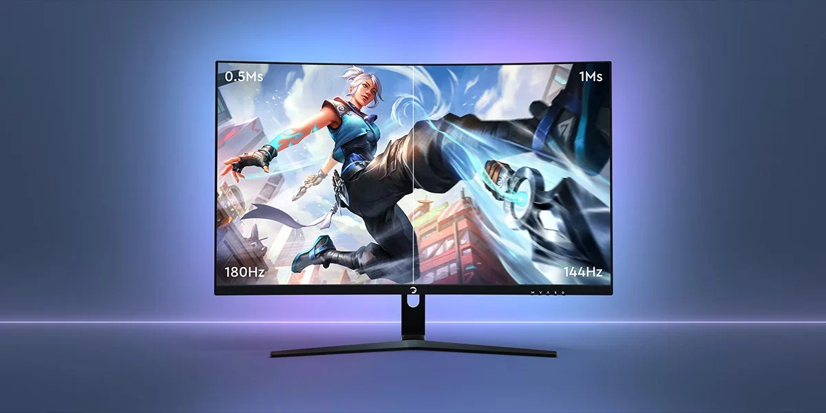 GamePower Vivid T50 27″ Curved RGB 180Hz 0.5ms FHD 1500R Curved 2x2W Speaker VA Gaming Monitör (Sıfır Ölü Piksel Garantili)