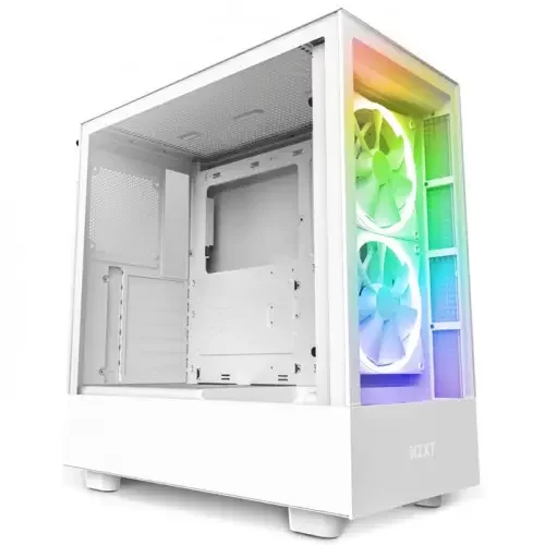 NZXT H5 Elite CC-H51EW-01 Beyaz E-ATX Mid-Tower Gaming Kasa