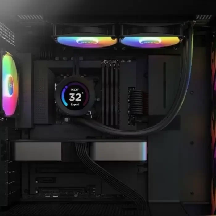 NZXT Kraken Elite RL-KR24E-B1 240mm LCD RGB İşlemci Sıvı Soğutucu