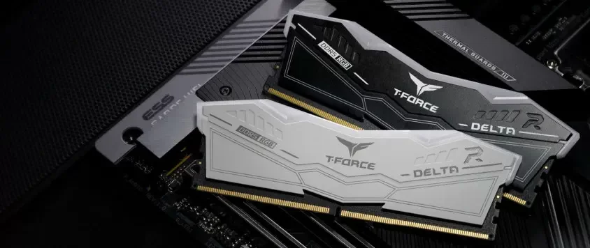 Team T-Force Delta RGB 32GB (2x16GB) 8000MHz DDR5 Siyah Gaming Ram (FF3D532G8000HC38DDC01)