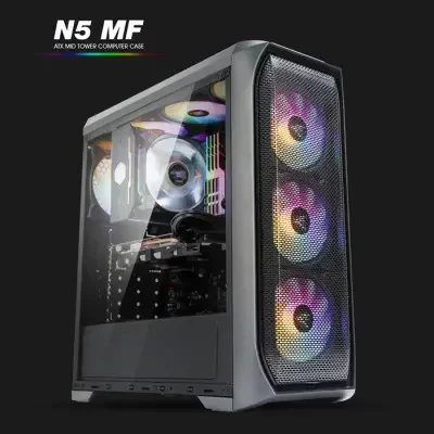 Zalman N5 MF 600W ATX Mid-Tower Gaming Kasa