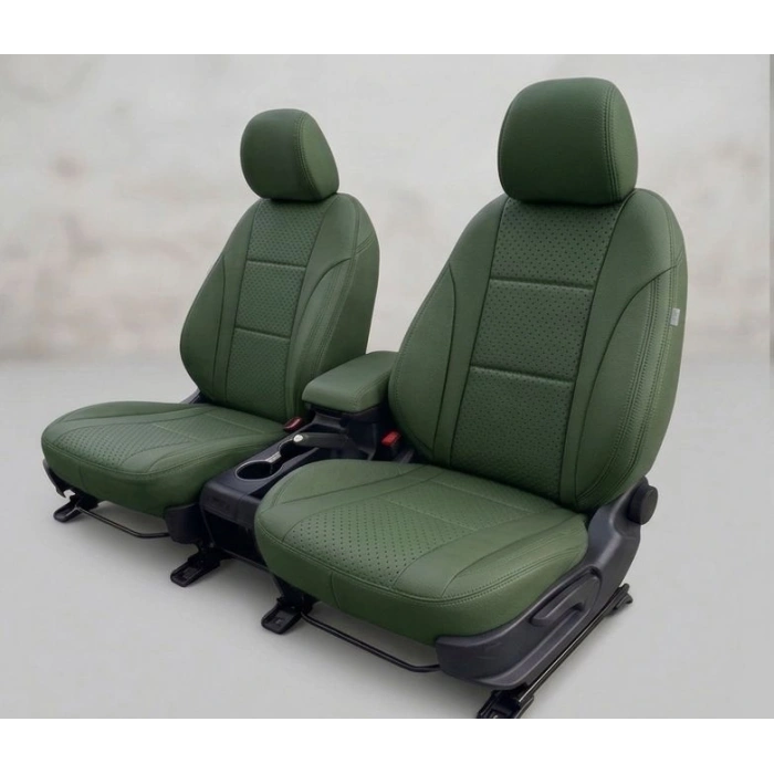 HYUNDAİ İ30 -ÖZEL DİKİM - ORTA DELİKLİ DERİ -KENAR DÜZ DERİ