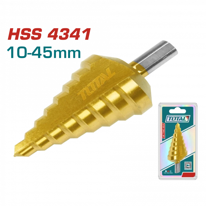KADEMELİ MATKAP UCU 10-45