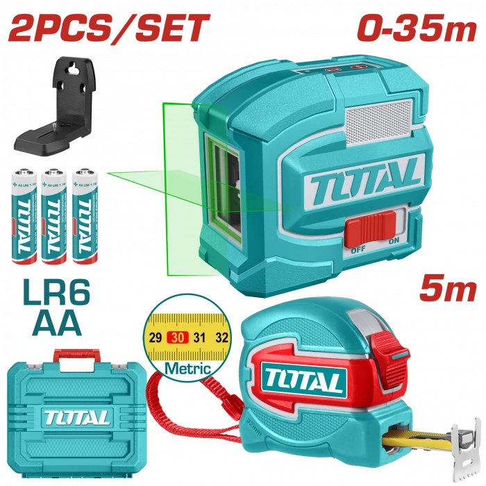 LAZER HİZALAMA VE METRE SETİ
