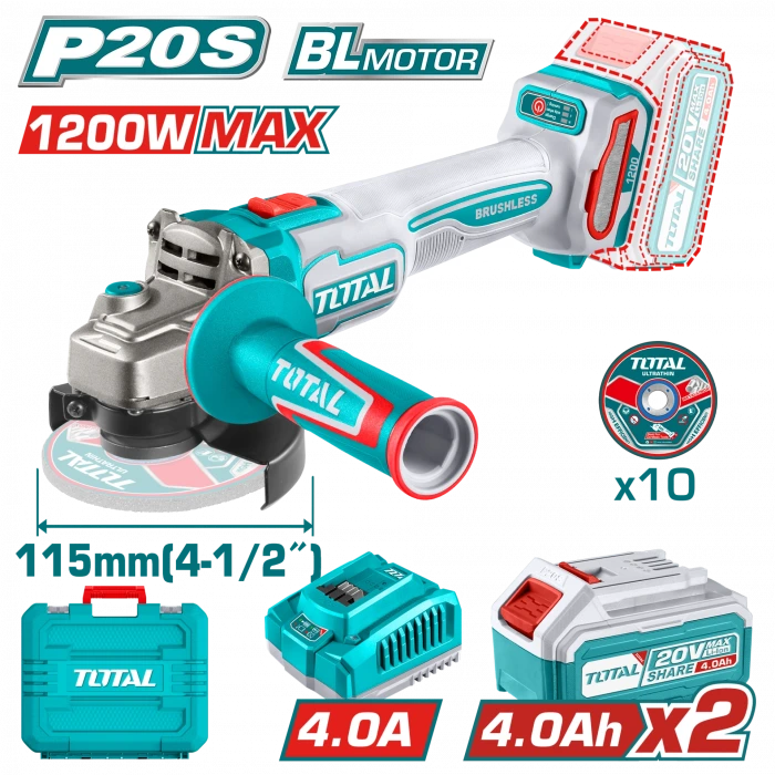 Lİ-ION AKÜLÜ 1200W TAŞLAMA