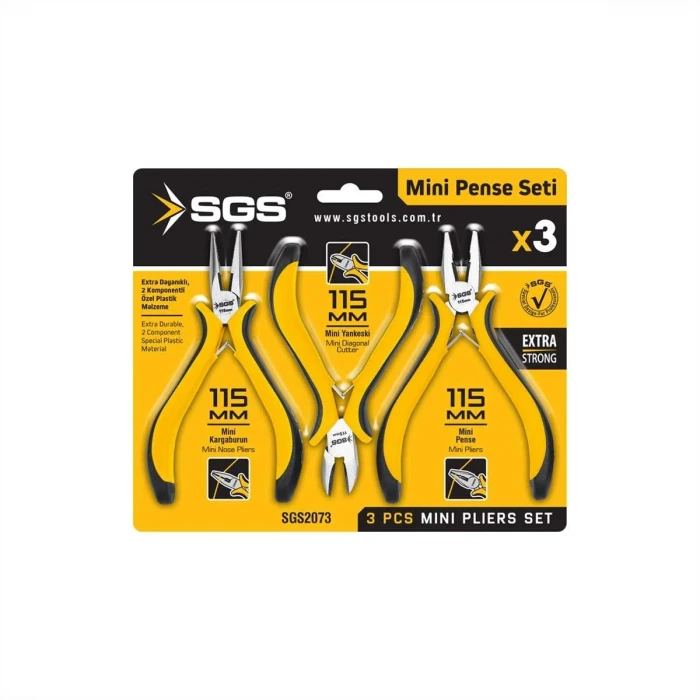 SGS 3 PARÇA MİNİ PENSE SETİ