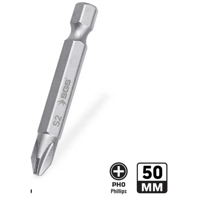 SGS YILDIZ UÇLU BİTS S2 PH0*50mm Sand-Pro Series 4 LÜ Paket