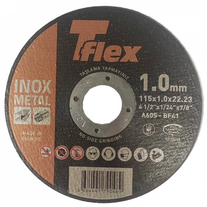 TFlex 1 mm İnox Metal Kesici Taş 115x22,23
