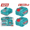 42V 2.5AH LI-ION AKÜ VE ŞARJ ALETİ SETİ
