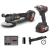 CAT DXKR1SET DX3130B + KUB30.2 18Volt 4.0Ah. Çift Akülü Şarjlı Kömürsüz Profesyonel Ortak Akülü Kombo Set