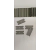 CN053-GY 38.5 mm Plastik Kazıma Bıçak Yedeği (100lü Paket)
