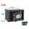 ELEKTRONİK ŞİFRELİ PARA KASASI 11L
