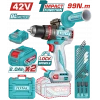 LI-ION AKÜLÜ 42V DARBELİ MATKAP