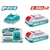 P20S 2Lİ 2.0 Ah TFBLI2001 AKÜ VE ŞARJ ALETİ SETİ