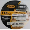 SGS CIRTLI ZIMPARA AO 115MM 80KUM DELİKLİ SGS442 - 5 ADET