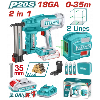 AVANTAJ SET - ÇİVİ TABANCASI, LAZER METRE