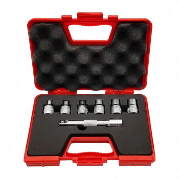 İzeltaş 1113 00 6007 1/2 Star (Torx®) Lokma Anahtar Takımı 7 Parça