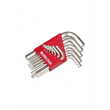 İzeltaş 4901003112 Allen Anahtar Takımı SAE 12li Set