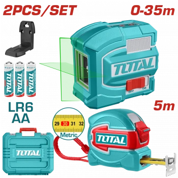LAZER HİZALAMA VE METRE SETİ