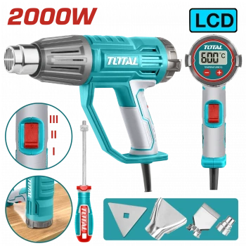 LED GÖSTERGELİ SICAK HAVA TABANCASI
