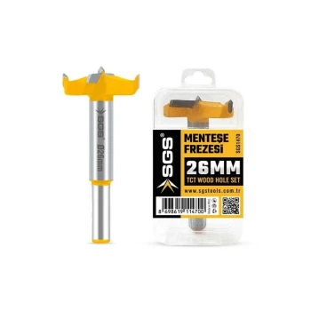 SGS AHŞAP MENTEŞE FREZESİ 26 MM SGS1470