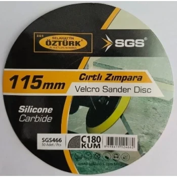 SGS CIRTLI ZIMPARA 115MM SC 180 KUM SGS466 -10 ADET