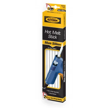 SGS Şeffaf Kalın Mum Silikon 200 gr 7 Adet (11.2 mm)