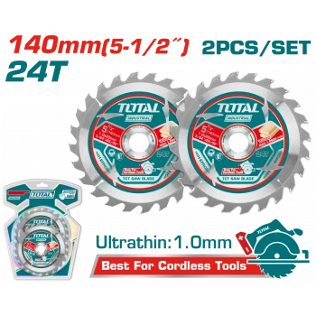 YEDEK DAİRE TESTERE BIÇAĞI 140 mm 2 Lİ