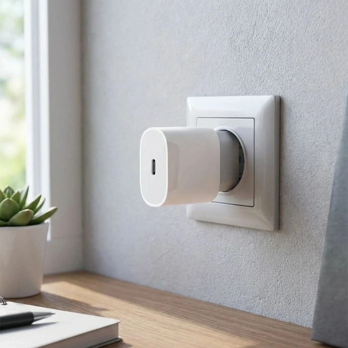 20W USB-C Hızlı Şarj Adaptörü – Power Delivery (PD) Destekli Güç Adaptörü, Güvenli Şarj Başlığı