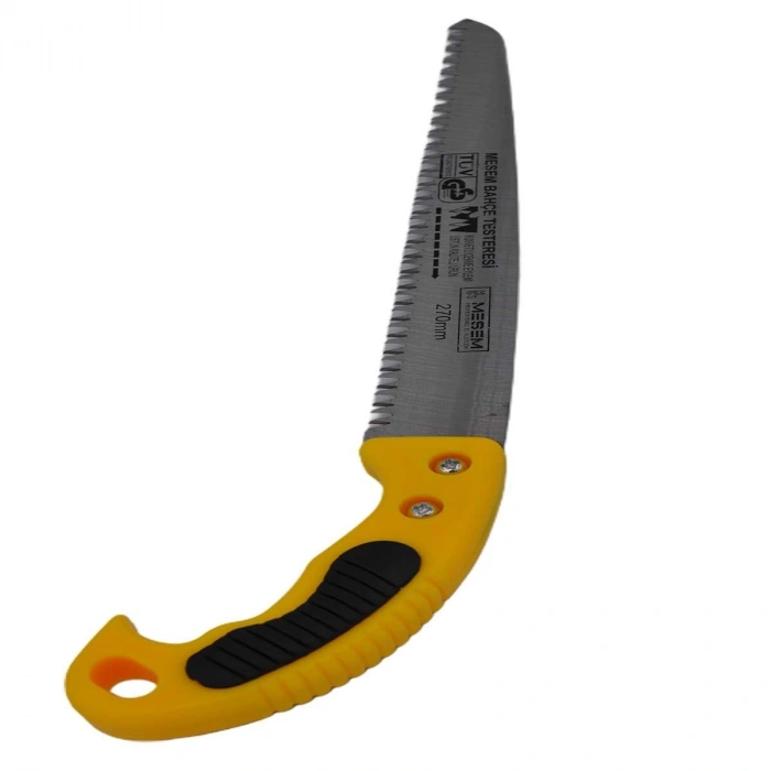 270 mm Düz Bıçaklı Testere Bıçkı Kılıflı Budama Bahçe Testeresi