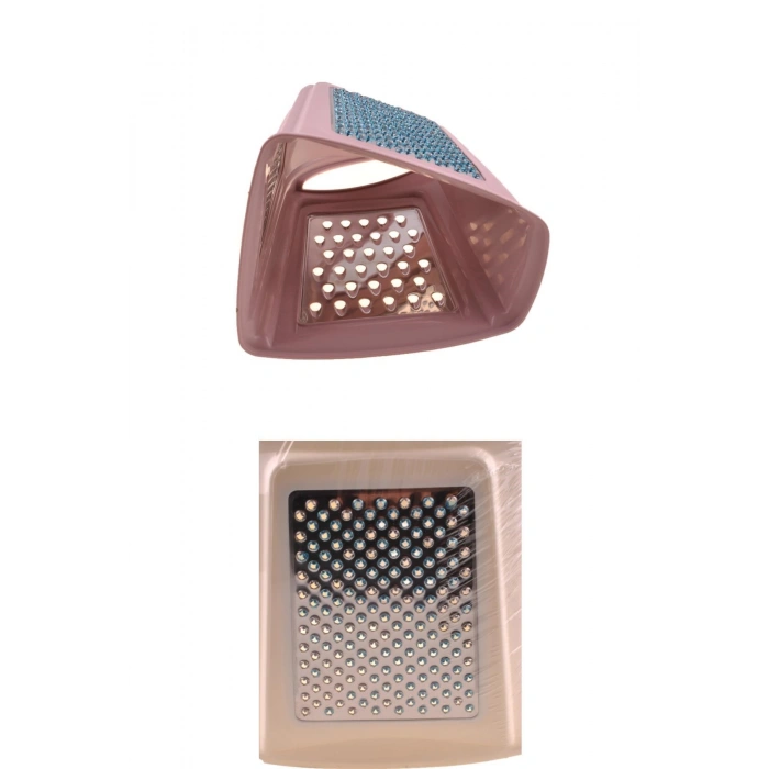 3 Taraflı Pratik Ergonomik Paslanmaz Çelik Lüx Mutfak Rendesi